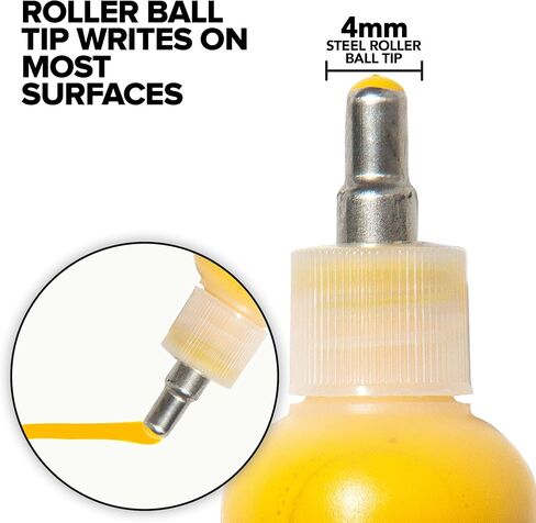 Krink K-66 Silver Paint Marker - Vibrant and Opaque Fine Art Graffiti Markers for Unique Marks on Metal Paper Painted Surfaces and More - Alcohol-Based Krink Permanent Paint Markers for Lasting Lines in Saudi Arabia