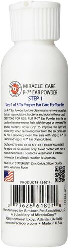 Miracle Care Ear Powder for Dogs and Cats, 12 Grams in Saudi Arabia