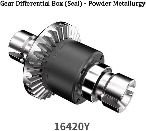 Metal Gear for Hyper Go H16BM H16GT H16DR H16PL MJX 14301 14302 1/14 1/16 Scale RC Cars - Pinion, Differential, Spur & Drive Gear Assembly in Kuwait