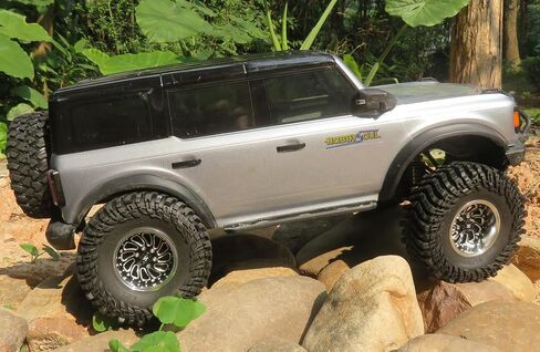 HOBBYSOUL 2.2 Beadlock Wheels Adjustable Offset Rims Wide 40mm for 1/10 RC Crawler Gen8 Everest gen 7 Pro / SCX10 Capra / TRX4 AMG 6x6 Upgrades, HS701575 in Saudi Arabia