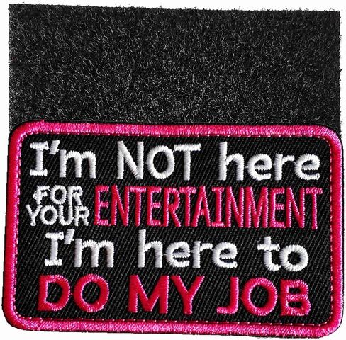 Service Dog Patch ، قم بأداء وظيفتي أنا لست من أجل تصحيح الترفيه الخاص بك لسترات الكلاب/تسخيرها ، وتصحيح الرحلات المقدمية (القيام بوظيفتي) in Kuwait