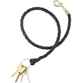 Aker Leather 699 Jailers Leash, Black in Kuwait