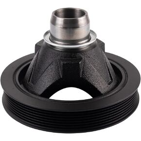TRQ Engine Crankshaft Vibration Damper Compatible with 04-08 Dodge Durango Ram 07-08 Aspen