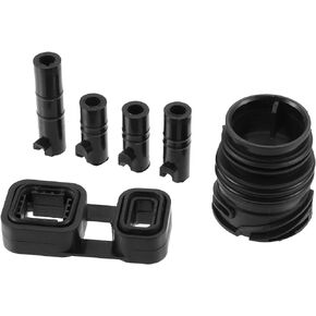 X AUTOHAUX 6 Pcs Transmission Valve Body Seal Kit Valve Body Sleeve Connector Seal Kit Mechatronic Kit for BMW 325i 330i 525i 24347588759