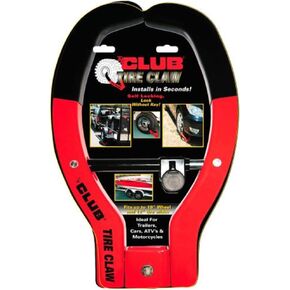 Winner International The Club 493 Tire Claw Security Device, Red