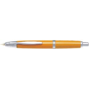 PILOT Capless Fountain Pen with Special Alloy Nib in Deep Yellow, Unisex