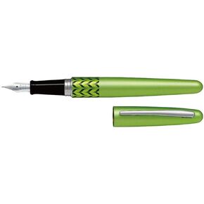 Pilot Metropolitan Fountain Pen, Retro Pop Green, 1.0mm Stub nib