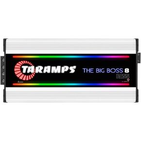 TARAMPS BOSS8BASS The Big Boss 8 Bass 1 Channel 8000 Watts RMS 0.5~2 Ohms Car Audio Class D Amplifier