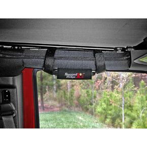 Rugged Ridge | Grab Handle Kit, Neoprene, Red | 13305.31 | Fits 1955-2024 Jeep CJ/Wrangler; 2020-2024 Jeep Gladiator