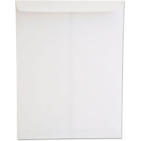 Universal UNV45104 10 in. x 13 in. 24-lb. #13-1/2 Square Flap Gummed Catalog Envelope - White (250/Box)