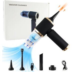 Cordless Car Vacuum Cleaner Rechargeable, 9000PA 120W Brushless Motor Handheld Vacuum for Car, 3 in 1 Rechargeable Mini Dust Buster for Home Pet Office Car Keyboard Computer
