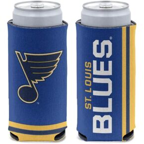 WinCraft NHL St. Louis Blues Slim Can Cooler, Team Colors, One Size