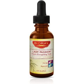 BIORAY Professional Lady Passion - 2 fl oz - Female Energizing Tonic - Non-GMO, Gluten Free