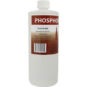 Duda Energy 1 Quart / 950ml 85% Food Grade Phosphoric Acid Rust Remover Clean Etch Metal