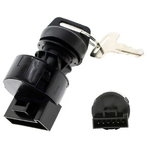 6 Pins 4 Position Ignition Key Switch Fits for Polaris Sportsman 325 ACE EFI, Sportsman 500 550 570 850 X2 500, Ranger 570 EFI 2014-2016 4011002 4012165 4011142 4012166 4010390 4012164