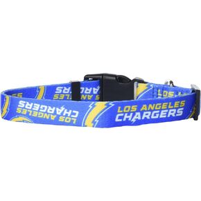 Littlearth Unisex-Adult NFL Los Angeles Chargers Pet Collar, Team Color, Large