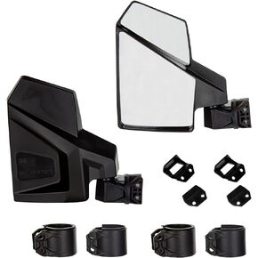 Kolpin UTV Side Mirror - Pair - 98315, Black