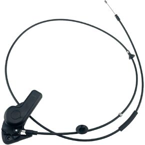 Hood Release Cable Assembly Kit - Hood Release Handle and Latch Bracket and Cable - CV6Z-16916-A, CV6Z-16B626-A, 912-195, Compatible with 2012 2013 2014 2015 2016 2017 2018 Ford Focus C-Max