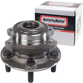 512498 Front Rear Wheel Hub and Bearing Assembly Replacement for 2013-2017 Ford Fusion, 2013-2016 Lincoln MKZ Heavy Duty Hub Bearing 5 Lugs