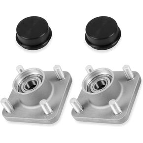 RANSOTO 2Pcs Golf Cart Wheel Hub With Bearings Compatible with Club Car DS and Precedent 2003-2024 Replace 102357701 Front Assembly
