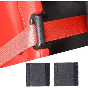 Car Seat Belt Stay Clips Compatible with Chevrolet Corvette C8 2020-2024, Seat Belt Guide Anti-Belt Pop Guards Clips, Seat Belt Buckle Anti Off Cover, 2PCS