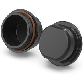 81143 for Dexter Vortex Replacement Caps, K71-G01-73 (81143) 21-261, w/O-Ring Trailer Hub Grease Cap 48355v - Fit Boat, Trailer & Other Hub Kits - 2 Pack