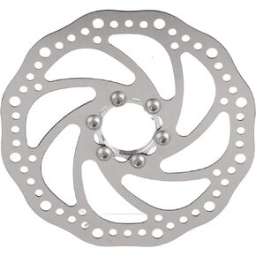 Bike Disc Brake Rotor 160mm,160Mm Bike Disc Brake Rotor with 6 Bolts, Brake Disc Rotor,Bike Brake Disc, Mountain Bike 160mm Threaded Hubs Brake Disc Rotor