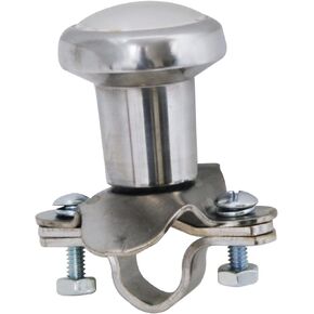 RoadPro RP-70100 Chrome Steering Wheel Spinner Knob Steering Wheel Spinner Knob for Tractor for Tractor Truck Riding Mowers RV