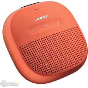 Bose SoundLink Micro: مكبر صوت بلوتوث صغير محمول (مقاوم للماء)، برتقالي ساطع in Kuwait