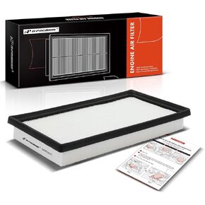 A-Premium Engine Air Filter Compatible with Toyota, Lexus & Subaru Models - Avalon(Hybrid), Camry(Hybrid), Corolla, RAV4(Hybrid), Highlander(Hybrid), Sienna, Venza, ES300h, BRZ - Replace# 17801-77050