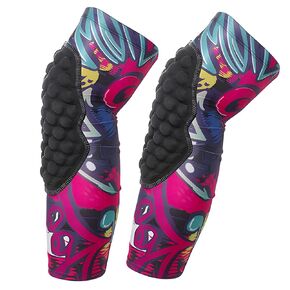 Topeter Impact Compression Knee Pads Youth Girls Protective Knee Pads for Basketball Soccer Baseball Wrestling Volleyball Football Pink YL