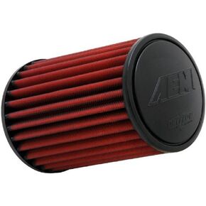 AEM 21-2038DK Universal DryFlow Clamp-On Air Filter: Round Tapered; 3 in (76 mm) Flange ID; 8.125 in (206 mm) Height; 6 in (152 mm) Base; 5.125 in (130 mm) Top