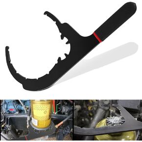 61110 Diesel Fuel Filter Wrench for 6" Davco Style Fuel Water Separators, for Commercial Trucks Oil Filter Collar/Vent Cap Remove Tool