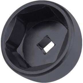 36mm 6-Point Socket, Low Profile Oil Filter Wrench, 3/8" Drive, Black