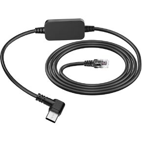 PD3.0 Radar Detector Cable, with Type-C to RJ11 Plug ,Replacement Radar Detectors Power Cable,for Escort Passport 9500i MAX360 Uniden R1 R3 DFR8 DFR9 Radenso XP Beltronics STI Radar Detector and more | Compatible with Escort Passport 9500i, MAX360, Uniden in Kuwait