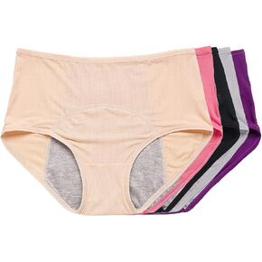 Leakproof Underwear - Reusable Panties for Women Over 60s with Incontinence - XXS