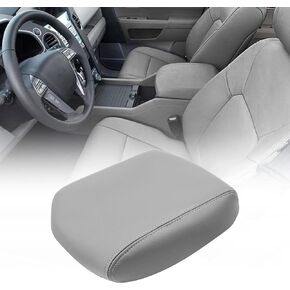 FZJDSD Beige Tan Center Console Cover Armrest Cover Replacement Compatible with Honda Pilot 2009 2010 2011 2012 2013 2014 2015
