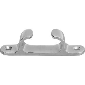 Aramox Marine Straight Bow Chock Cleat Line Chock, 100mm Mooring Cleat Stainless Steel 316 for Ship Yacht Horn Cable Marine Hardware Assembly