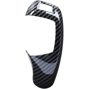 for BMW X3 X4 X5 X6 F20 F22 F30 F32 F10 F12 car Gear Shift Knob Panel Cover Carbon Fiber Pattern Sticker