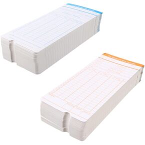 بطاقات ساعة زمنية شهرية من NUOBESTY، بطاقات زمنية، مسجلات رواتب الحضور لموظفي الشركة، مكتب المصنع، 200 ورقة in Kuwait