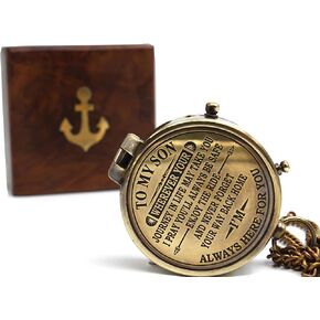 to My Son Compass,My Son,to My Son,Son from Dad,Gift for Son,Father Son Gift,Mother Son Gift,Love Mom,Son from Mom, Love Dad