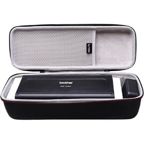 LTGEM Hard Case for Brother ADS-1700W / ADS-1200 / ADS-1250W Wireless Document Scanner - Travel Protective Carrying Storage Bag