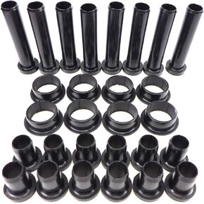 Rubber Polyurethane Material Front Lower Control A-Arm Bushing Kit for Polaris Sportsman 400 500 335 400L 800 450 570, Replace # 5436973 5439270, Long and Short Bushing, 28Pcs