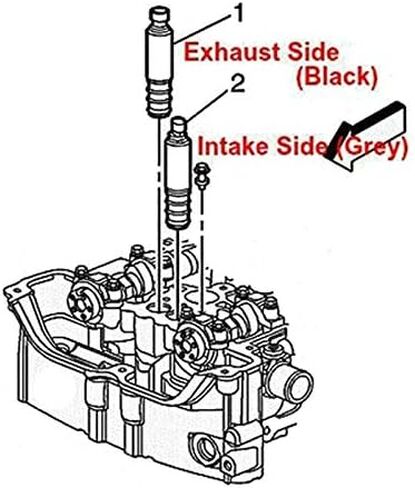 718-201 مجموعة صمامات التحكم في الملف اللولبي المتغير لموضع عمود الحدبات والعادم لسيارة Chevy GMC Equinox Malibu Cobalt HHR Terrain Buick Pontiac Saturn 2.0L 2.2L 2.4L يستبدل #12655421 12655420 in Saudi Arabia