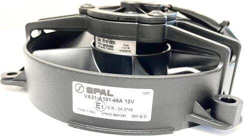 SPAL 30103059 مروحة سحب 5.2 بوصة 12 فولت شفرة مستقيمة عالية الأداء 342 cfm VA31-A101/46A مع موصل مختوم من Weatherpack in Saudi Arabia