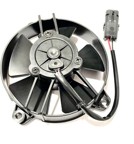 SPAL 30103059 مروحة سحب 5.2 بوصة 12 فولت شفرة مستقيمة عالية الأداء 342 cfm VA31-A101/46A مع موصل مختوم من Weatherpack in Saudi Arabia