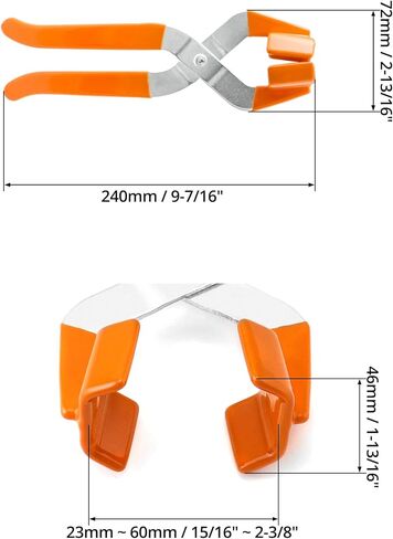 QWORK Steel Lug Nut Cover Puller, Heavy Duty Puller Easily Remove 1-1/2" and 1-5/16" Across Flat Lug Nut Covers, 1 Pack in Kuwait