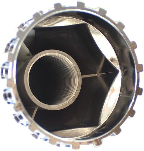 33mm Chrome ABS Plastic Screw on Lug Nut Covers Caps with Flange for Semi Truck (40) in Kuwait