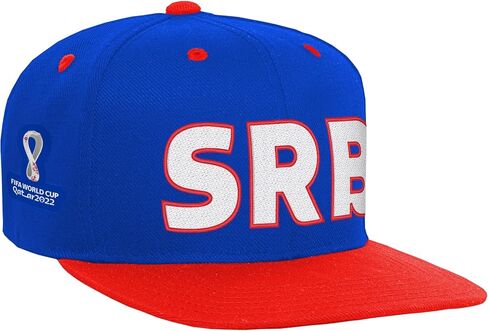 Outerstuff Men's FIFA World Cup Contrast Country Flatbrim Hat in Kuwait