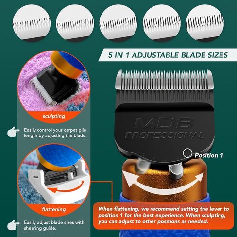 Acrylic Shearing Guide for Carpet Trimmer for Rug Tufting Keep Carpet Surface Uniform Suitable for Carpet Trimmer (Carpet Trimmer Pictured is NOT Included) in Saudi Arabia